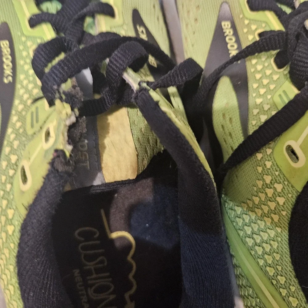 Brooks‎ Mens Ghost 14 1103691D310 Green Running Shoes Sneakers Size 8